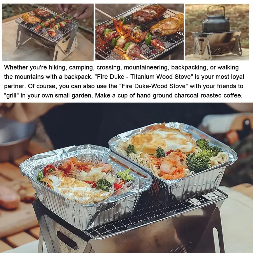 Outdoor Camping BBQ Grill