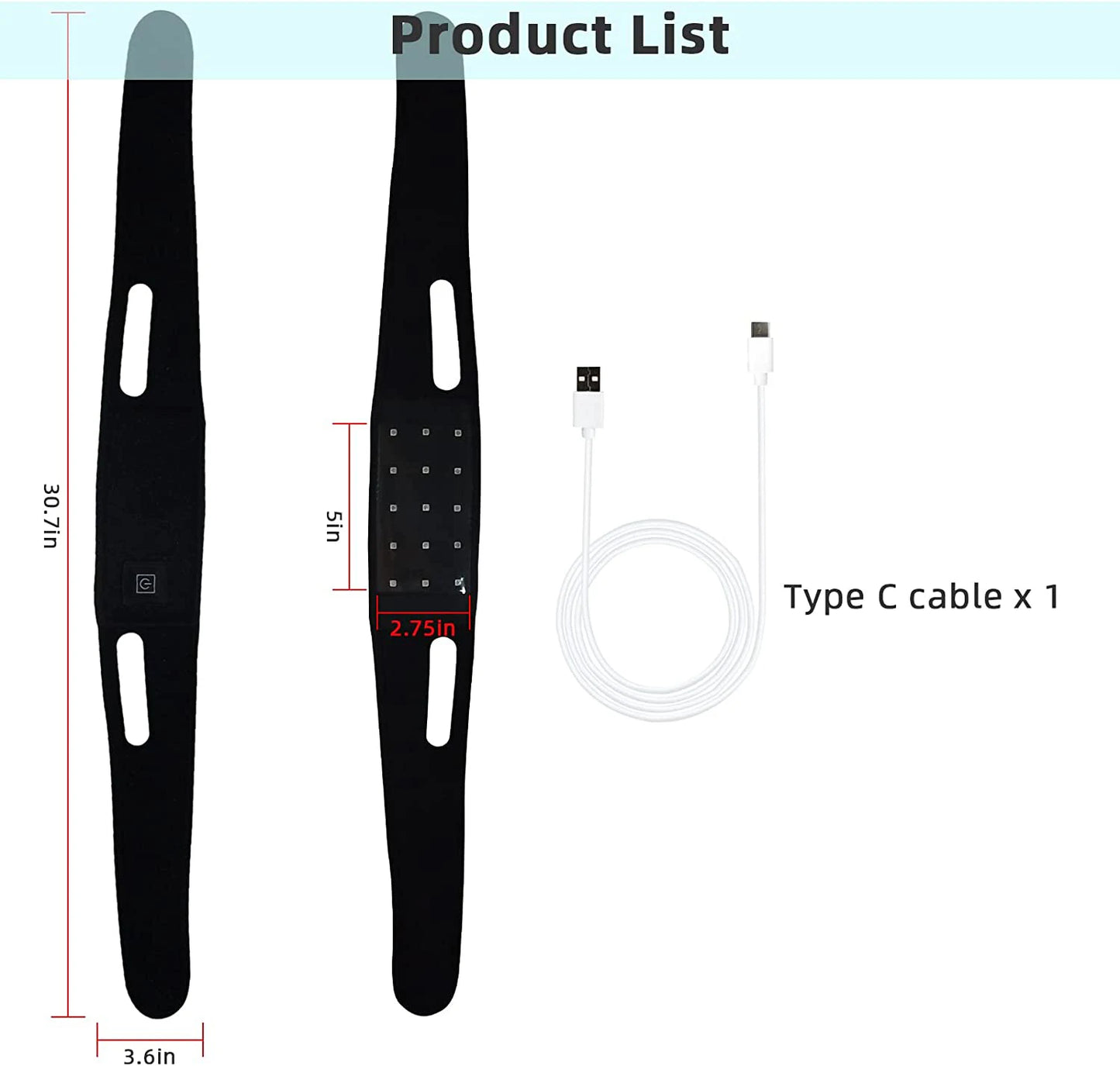 Red Light Therapy Neck Belt