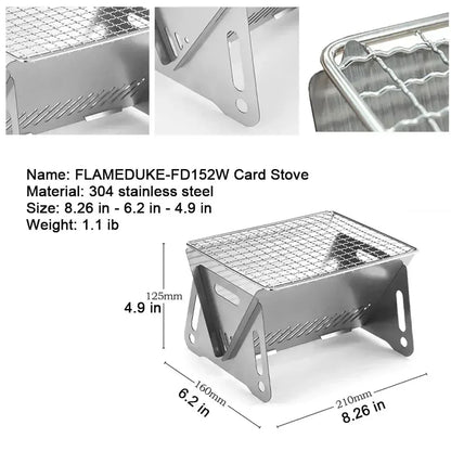 Outdoor Camping BBQ Grill