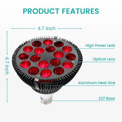 Red Light Therapy Bulb