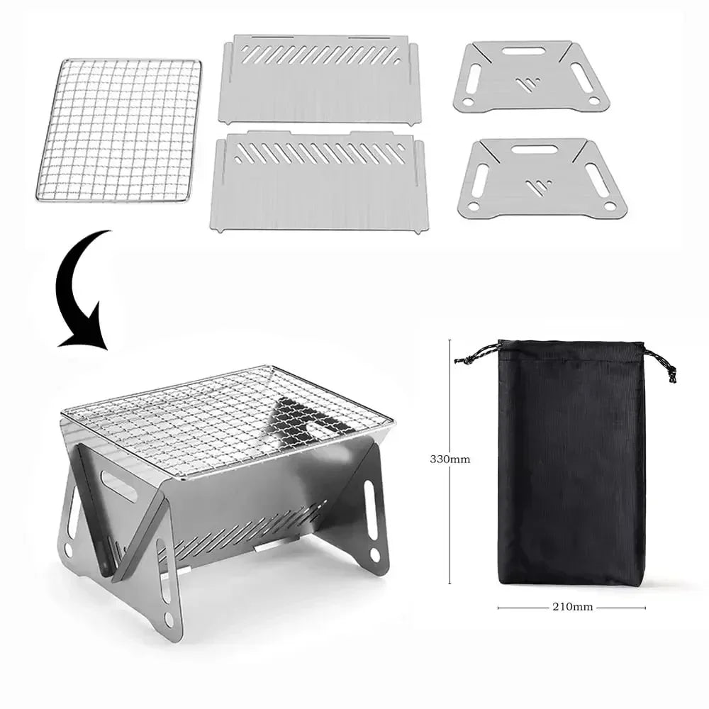 Outdoor Camping BBQ Grill