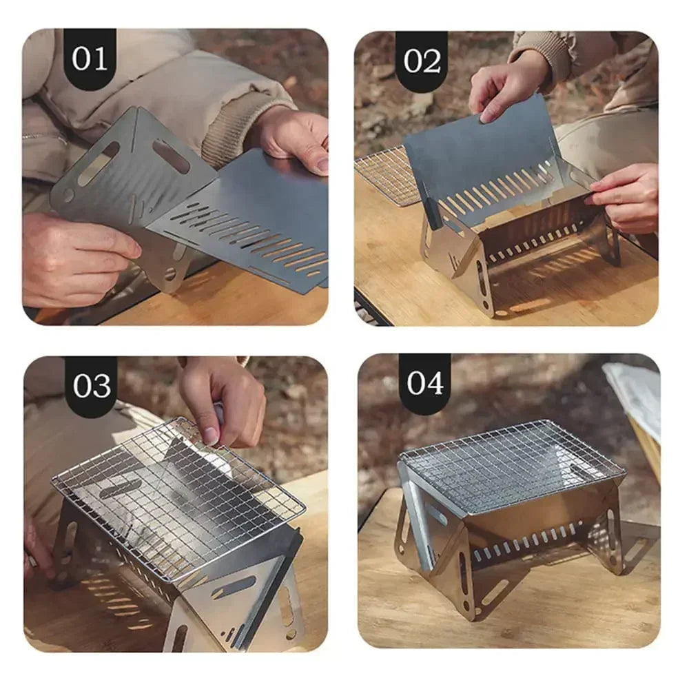 Outdoor Camping BBQ Grill