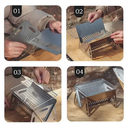 Outdoor Camping BBQ Grill