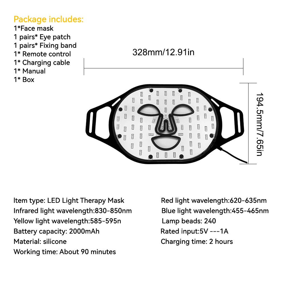 Red Light Therapy Mask